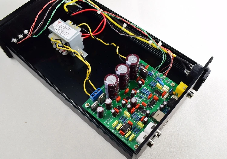 CS4398 плата ЦАП с USB-оптоволоконным декодером 24/192K AC15V 32K-192K/24BIT готовая - купить по