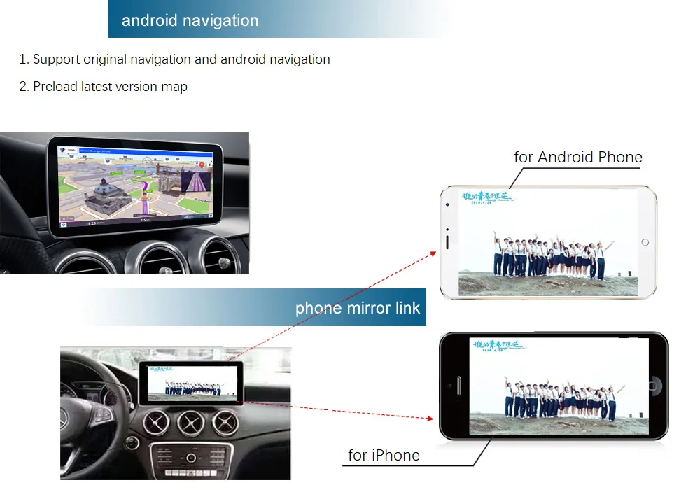 10,2" 4+ 64G Android мультимедийный сенсорный экран для Mercedes Benz A класс W176 автомобиль Comand дисплей обновление с радио gps навигация