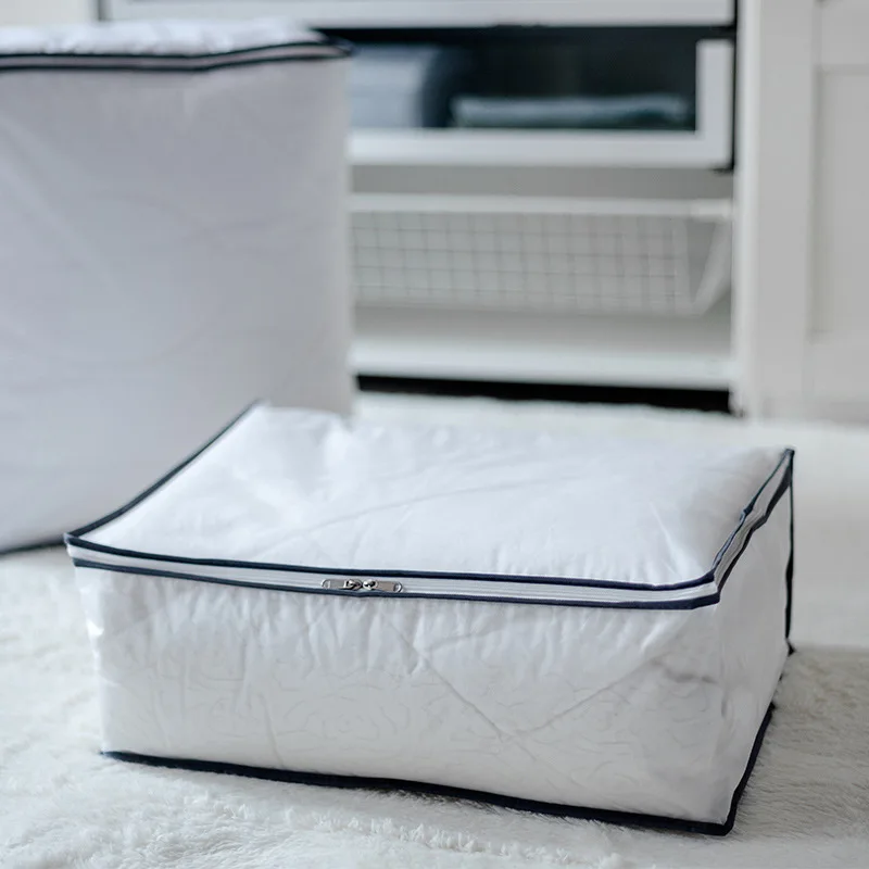 

mei dang jia PEVA Waterproof Dustproof Blanket Clothing Storage Bag Quilt Storage Bag Clothes Organizing Folders Household