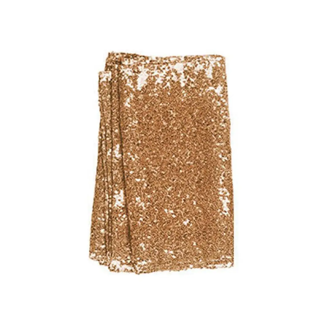 30*250 см скатерть с блестками прямоугольная Золотое и серебряное покрытие