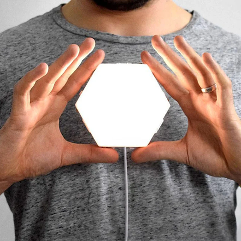 Британская креативная модульная сотовая лампа в сборе сенсорный настенный