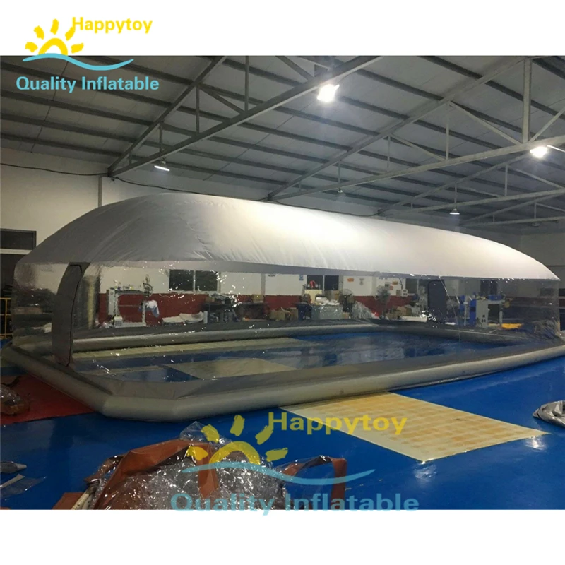 Бесплатная доставка индивидуальная надувная Крышка для бассейна прочная ПВХ