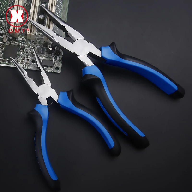 Многофункциональные мини плоскогубцы с длинной иглой OMY 6 ''/8'' прецизионные