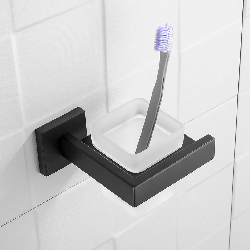 stainless steel black towel rack toilet paper holder towel bar clothes hook kitchen facilities hardware bathroom accessories free global shipping