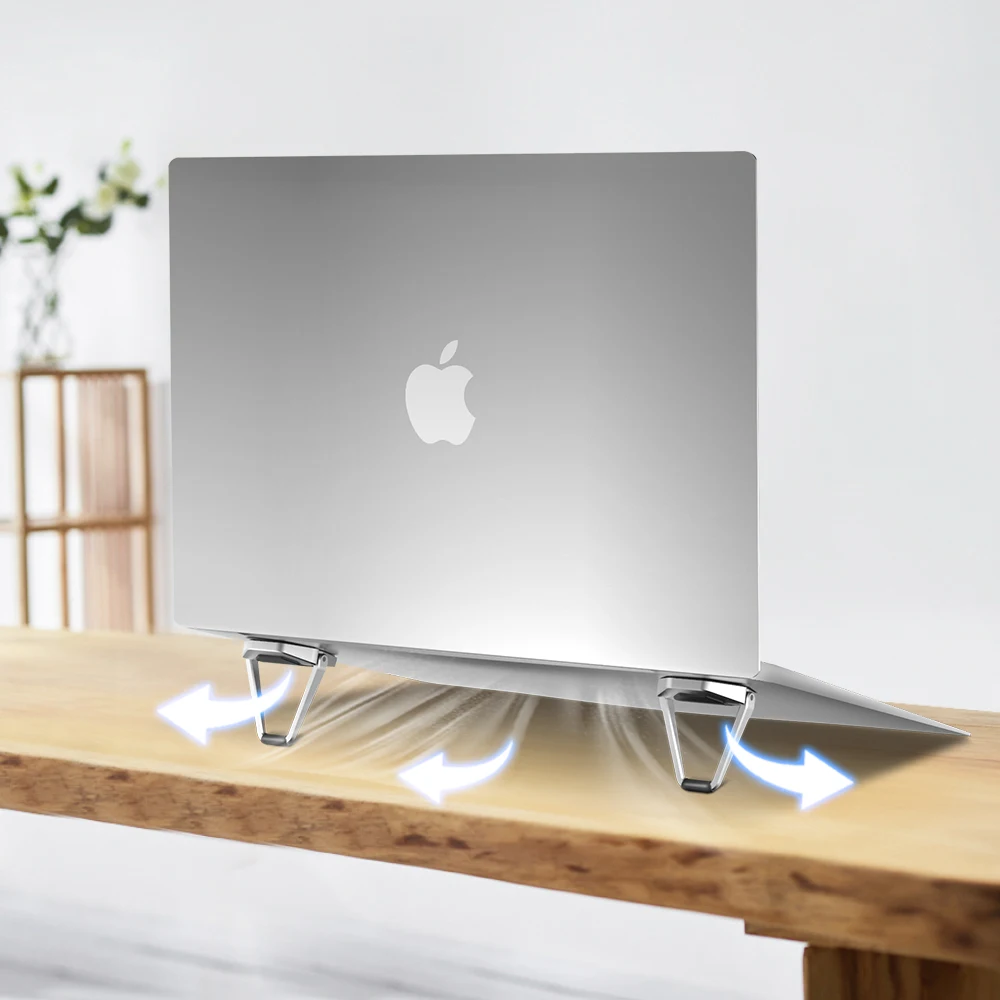 Подставка для ноутбука Suntaiho алюминиевая складная MacBook Pro Mini | Автомобили и