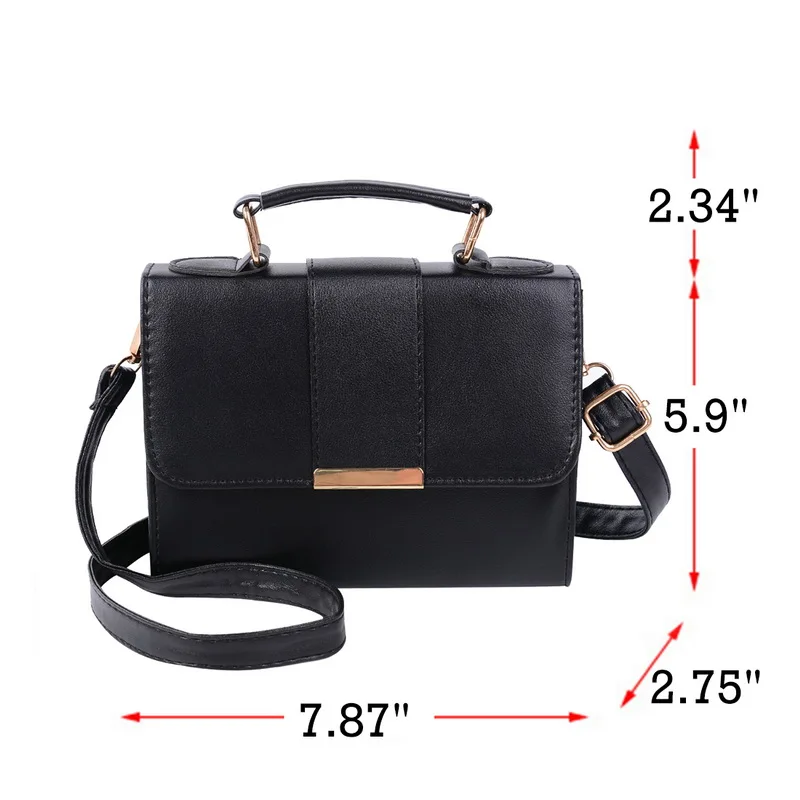 

Laamei 2020 Summer Fashion Women Bag Leather Handbags PU Shoulder Bag Small Flap Crossbody Bags for Women Messenger Bags