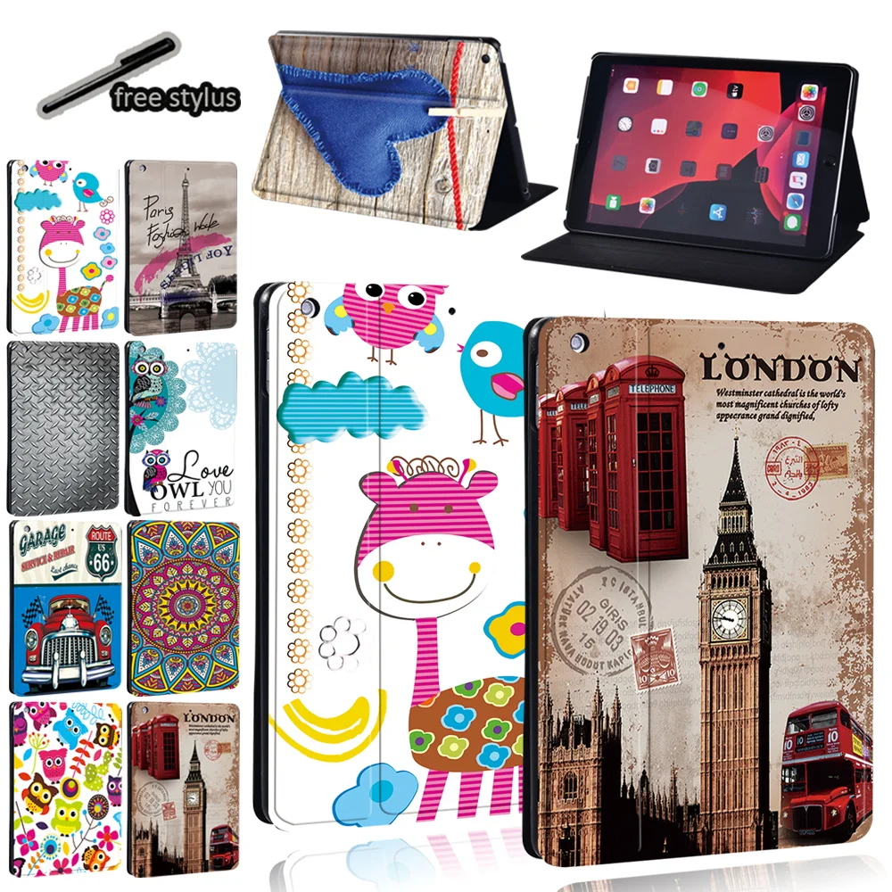 

Tablet Case for Apple Ipad 8/5/6/7/Ipad Pro 11/Ipad Air 4/2/3/Ipad Pro/Ipad 2/3/4/Mini 1/2/3/4/5 Slim Leather Protective Case