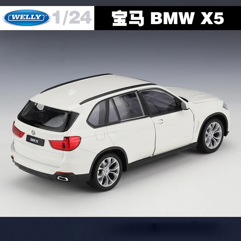 Высокая имитация WELLY 1:24 модель Классический литой автомобиль BMWX5 внедорожник