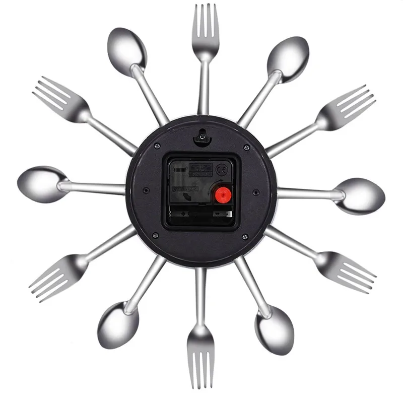 Розничная торговля нержавеющая сталь нож и вилка ложка кухня ресторан настенные