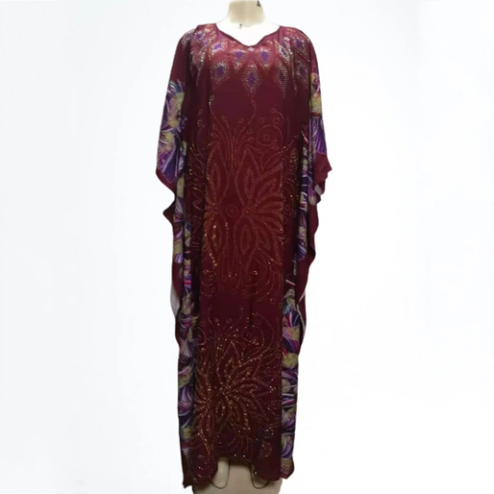 

2021 Traditional Fashion Satin Silk Boubou African Women Long Maix Dresses Quality Dashiki Abaya Muslim Dresses For Women