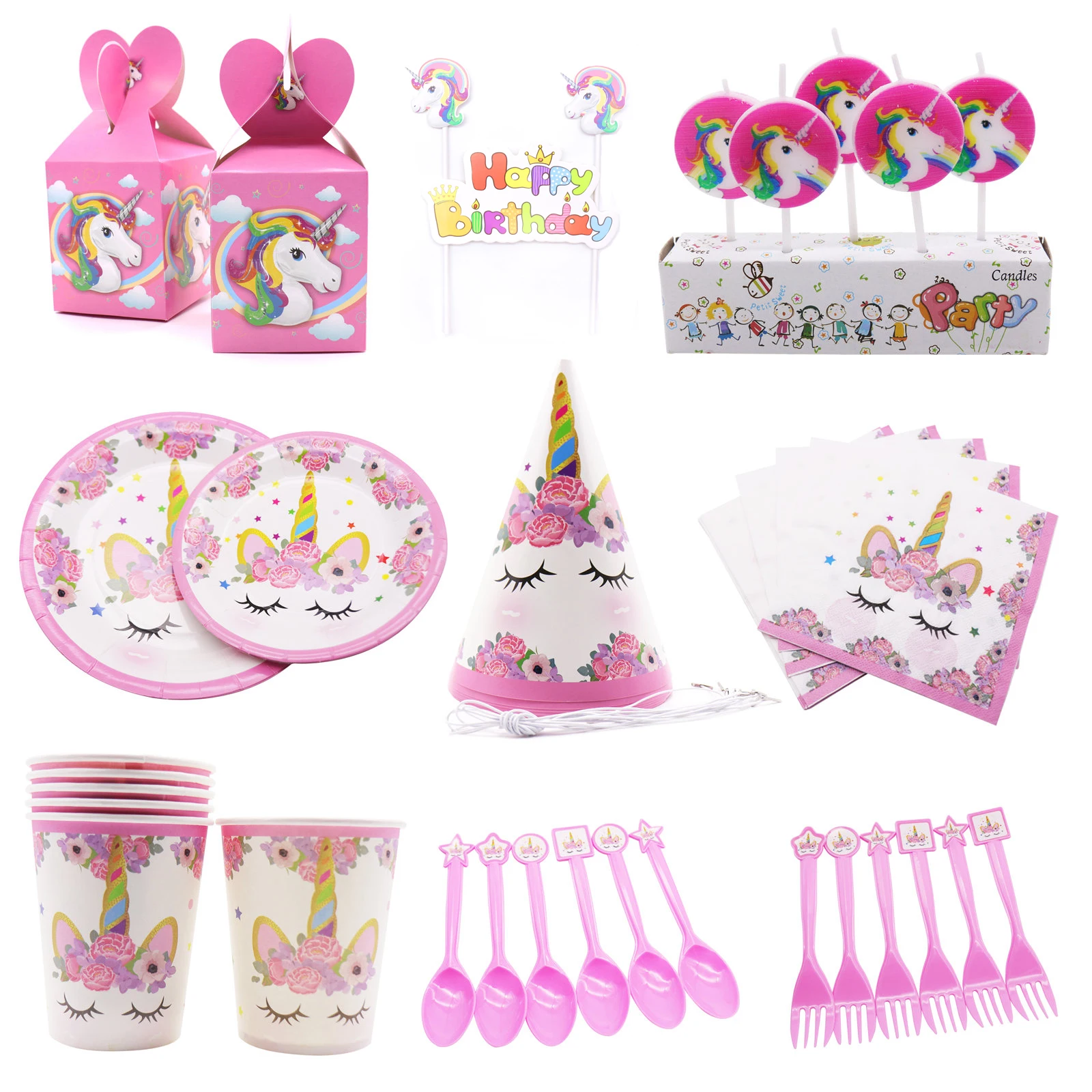 Украшение для вечерние ринки в виде единорога украшение вечеринки честь Дня