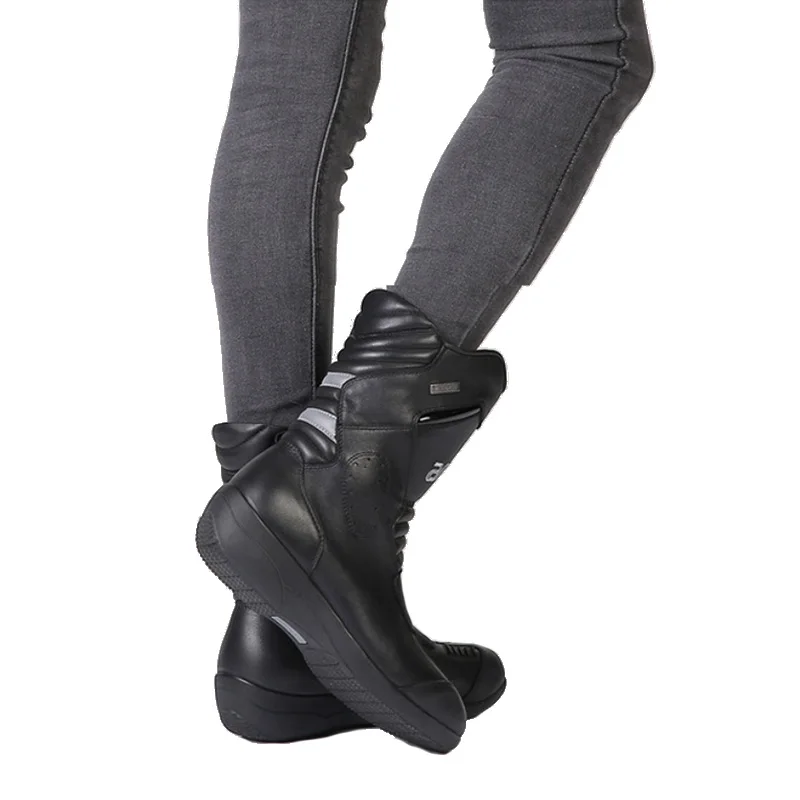Женские мотоциклетные кожаные ботинки ARCX из натуральной коровьей кожи женские
