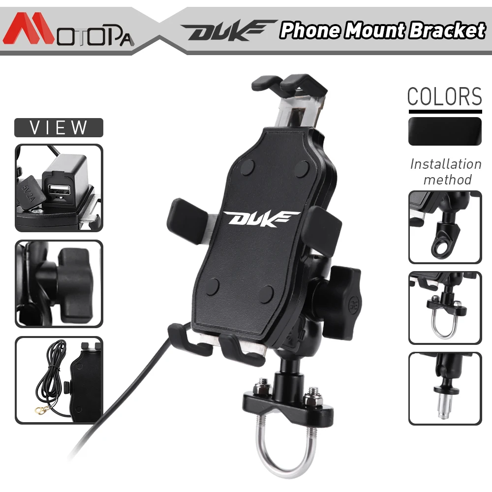 

For KTM DUKE 125 200 250 390 690 790 DUKE390 DUKE125 DUKE200 RC390 Motorcycle Handlebar Mobile Phone Holder GPS stand bracket