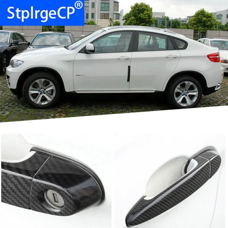 Для BMW X6 E71 E72 XDrive35i XDrive50i M50d XDrive40i 2008 2013 Аксессуары 100% Реальные углеродного волокна