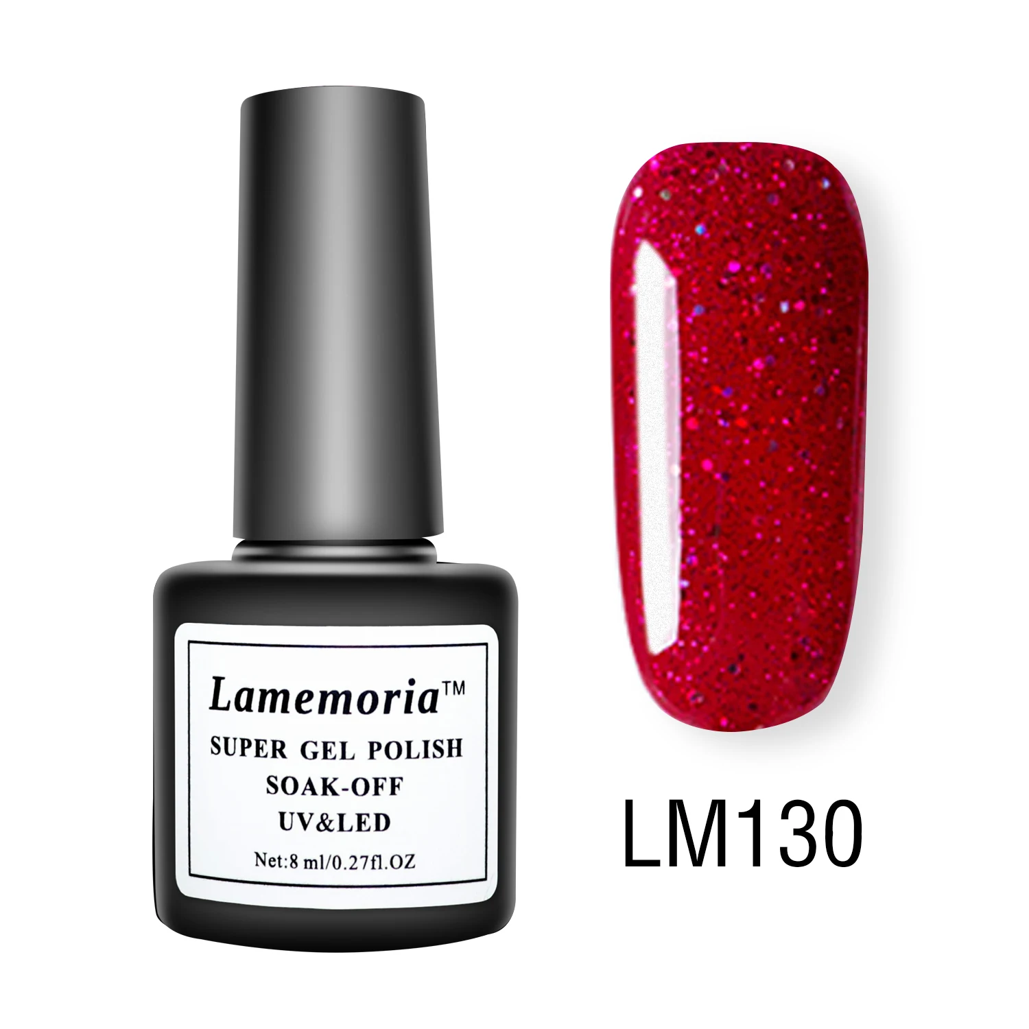 LM130 60 цветов, Гель-лак для ногтей, замачиваемый маникюр, высокое качество, блестящий лак, сделай сам, гибридный лак для ногтей, украшения для ногтей, салон - Цвет: LM130