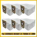 Сменный одноразовый пылесборник Для ECOVACS DEEBOT X1 OMNI TURBO, герметичный пылесборник большой емкости, аксессуары