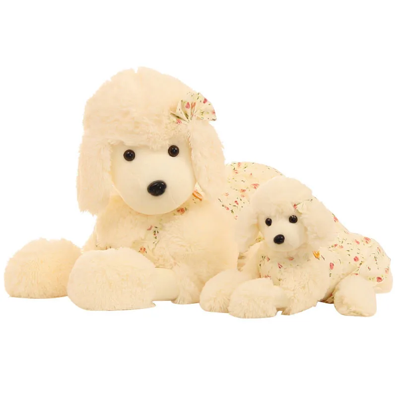 

30-70 см симулятор пуделя собака аниме Plushie мягкие Животные кукла подушка в виде собаки для малышей Подарки на день рождения