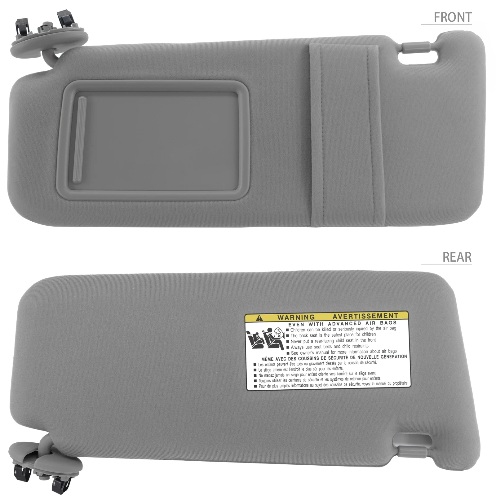 Козырек от солнца для водителя Toyota Camry 2007 2008 2009 2010 2011 7432006780B0 | Автомобили и