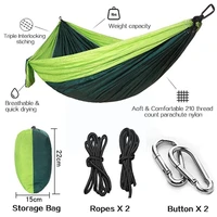 ultralight portable camping parachute hammock survival garden furniture hanging leisure outdoor bed sleeping travel double m6o6