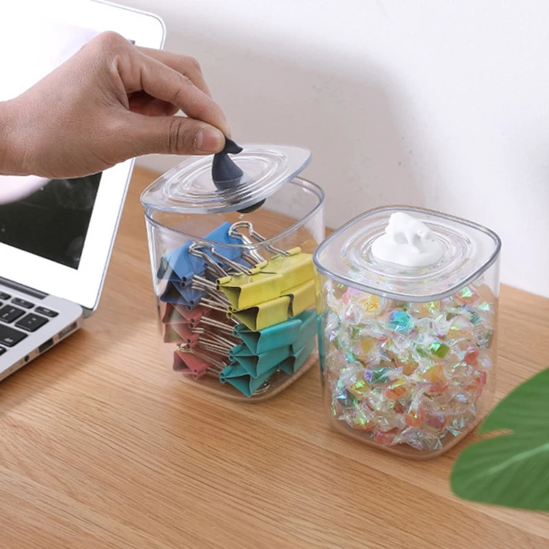 

Hot Quality Creative Clear Cotton Swab Storage Box Cosmetic Makeup Dispenser Toothpick Container Case Holder Organizer