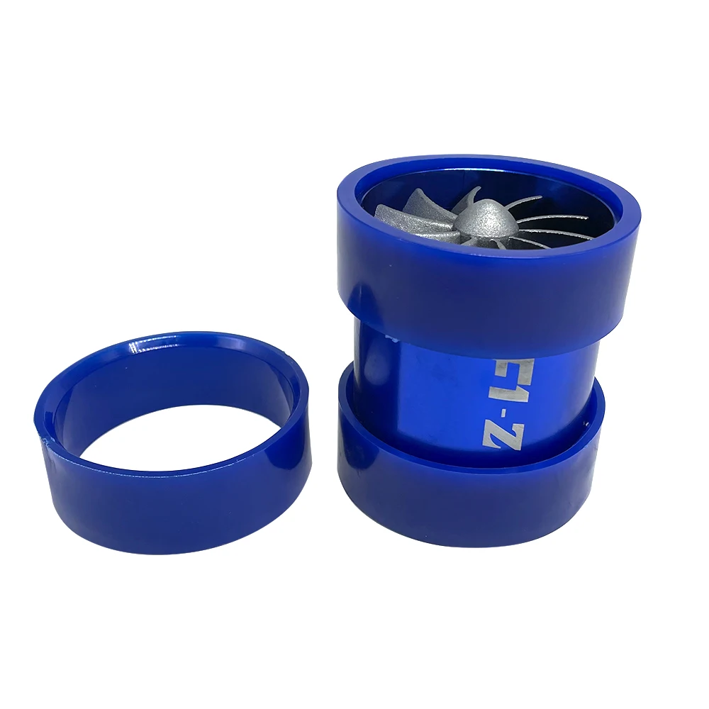 F1-Z Double Supercharger Turbine Turbo charger Air Intake Fuel Saver Fan | Автомобили и мотоциклы