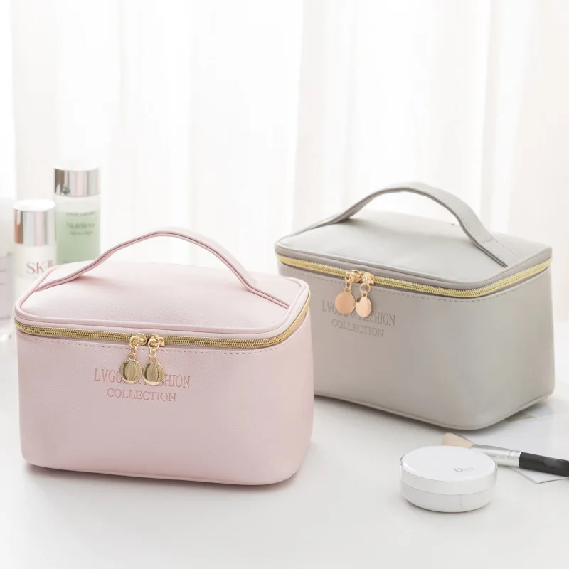 

Portable Cosmetic Bag Women Beauty Makeup Case Toiletries Organizer Waterproof Travelling Gadgets Organize Accessories Supplies