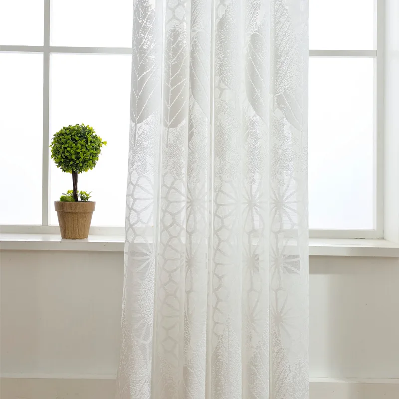 Современные минималистичные пасторальные шторы для гостиной столовой спальни