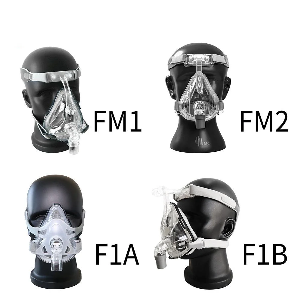 Полнолицевая маска BMC F1A от храпа автоматический респиратор CPAP BiPAP с бесплатным
