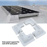 white solar panel mounting side brackets corner for motorhomes boats caravans rv boats kit solar caravana sheds uv resistant