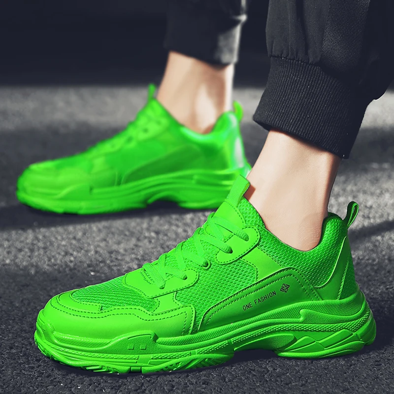 

Women Candy Color Running Shoes Men Spring Autumn Male Shoes Jogging Shoes Men Lace Up Fly Weave Adult Sports Shoes Men Sneakers