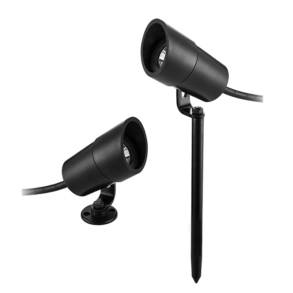 

Светодиодный светильник для сада, 3 Вт, уличная, с шипами, водонепроницаемый, 12-24 В