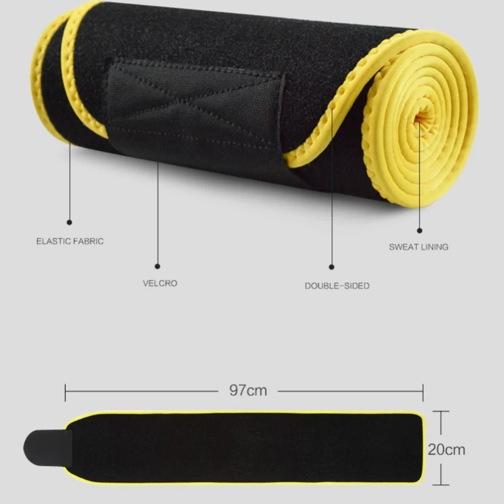 Регулируемый пояс Elstiac для мужчин и женщин неопреновый поддержки талии поясницы