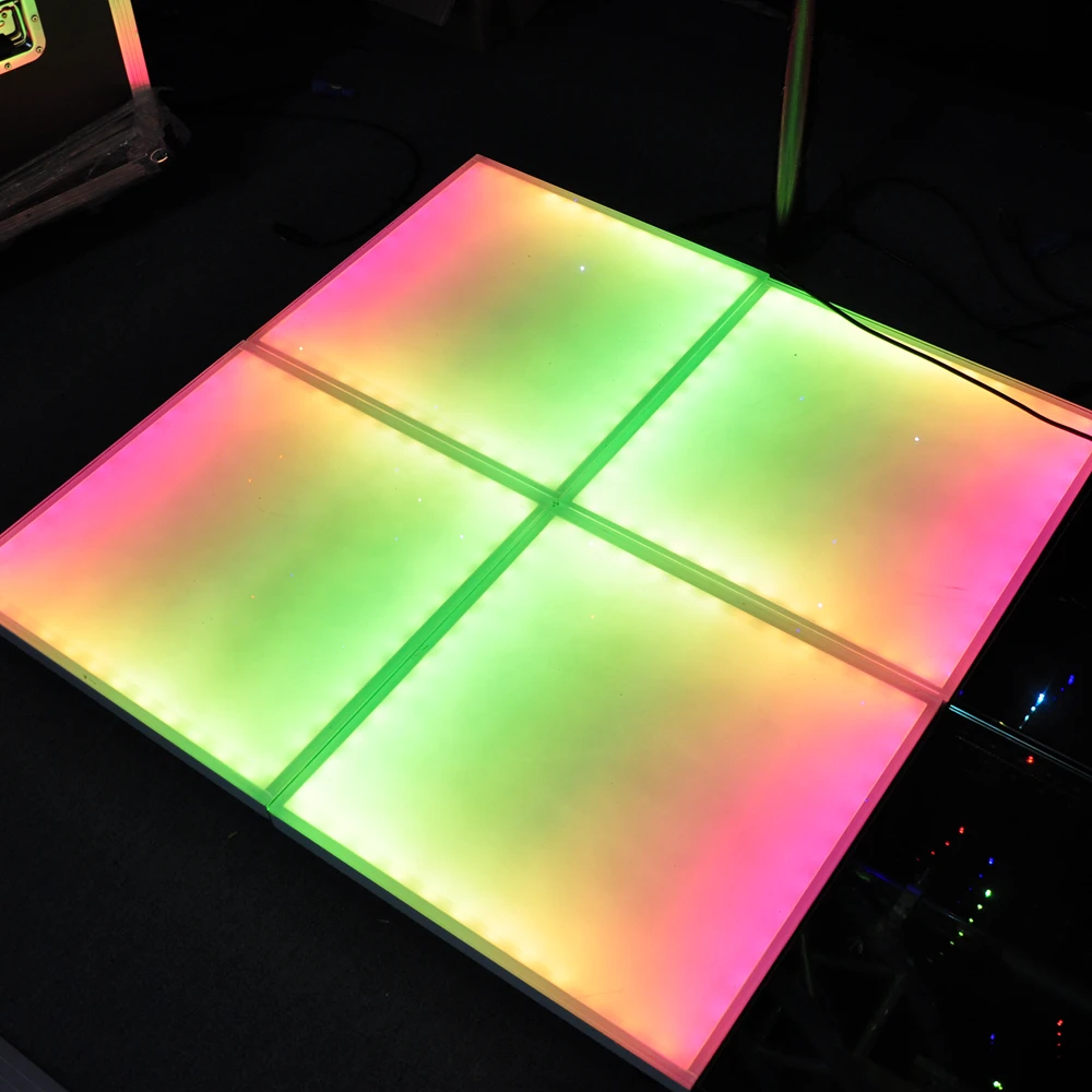 Gigertop RGB 50 см x светодиодный сценический пол КТВ бар закаленное Стекло танцпол