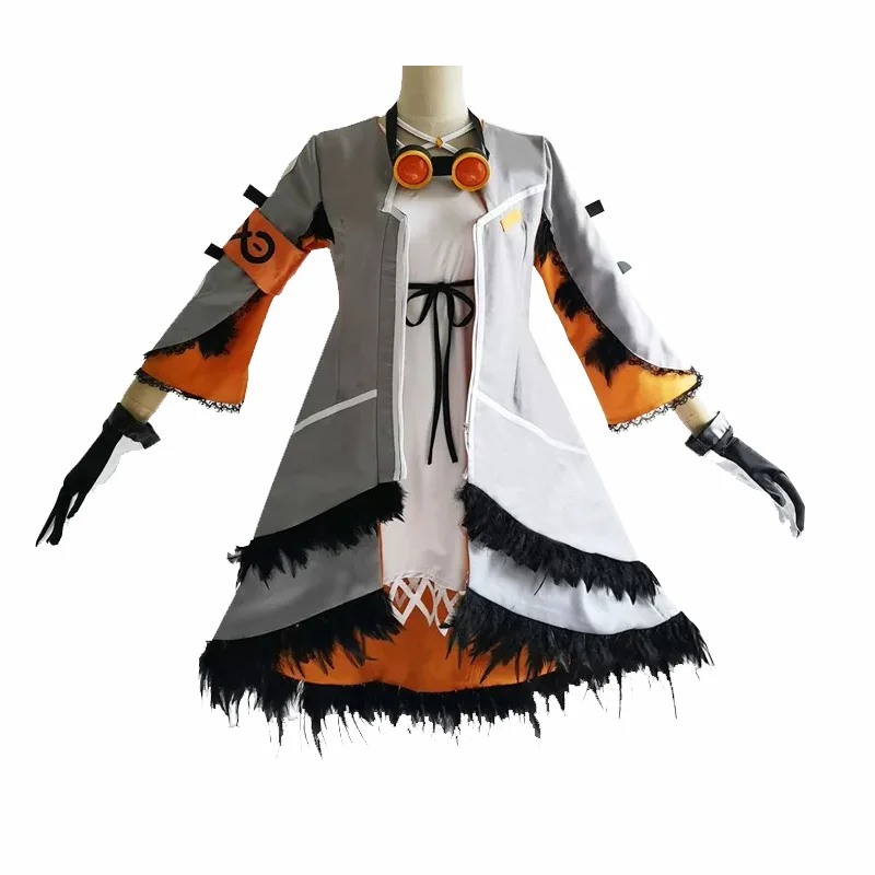 

Hot Game Arknights Ptilopsis Cosplay Costume Set Halloween Christmas Costumes for Adults Deguisement for Carnaval