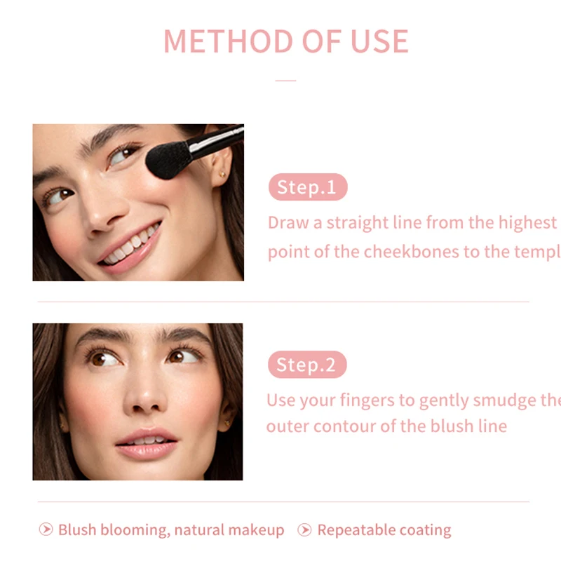 Пудра Pudaier 9 цветов матовые Мерцающие Румяна пудра для лица макияж монохромные