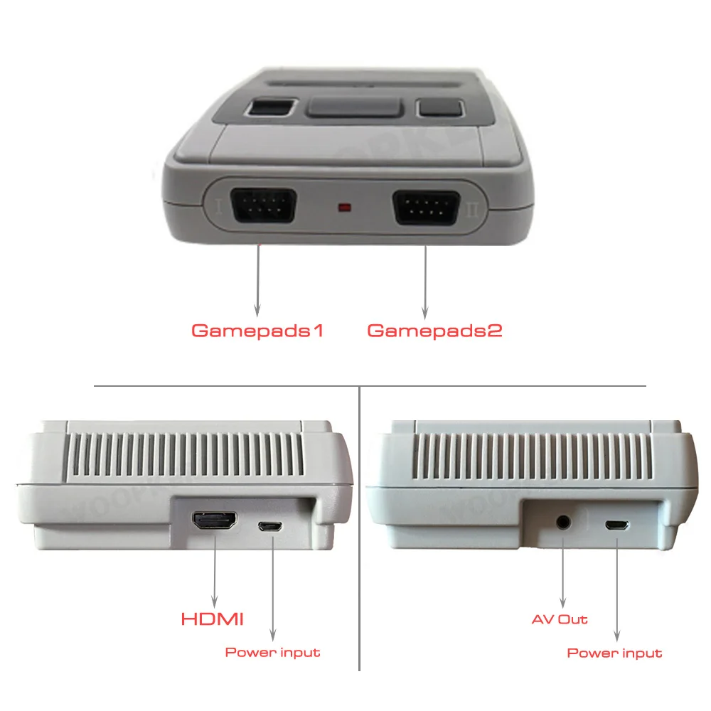 Портативные классические ретро-игры 620/621 Поддержка AV/HDMI-совместимых выходов