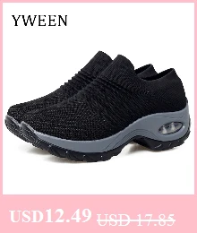 YWEEN/женские кроссовки на платформе; сезон весна; женские повседневные кроссовки на танкетке; удобная женская обувь, увеличивающая рост