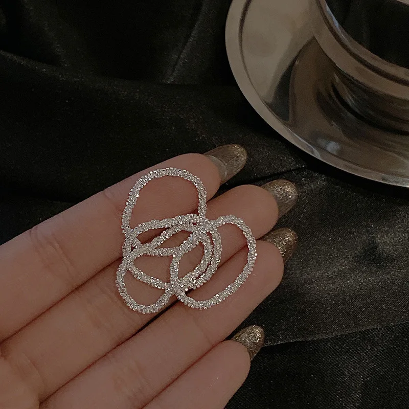 Светильник лое роскошное темпераментное Новое блестящее ожерелье серебряное