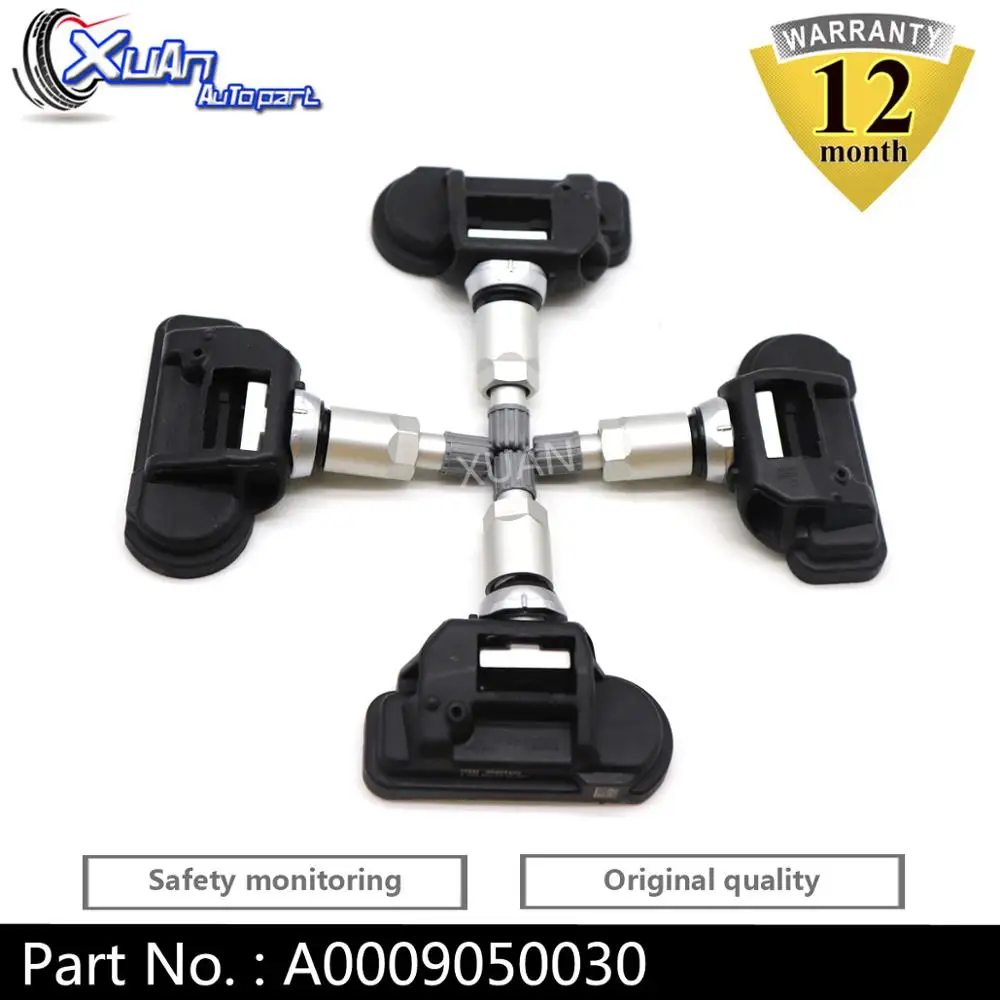

XUAN датчик давления в шинах TPMS A0009050030 для Mercedes-Benz Smart C250 C300 C350 C63 CL550 CL63 CL65 CL600 AMG 433 МГц