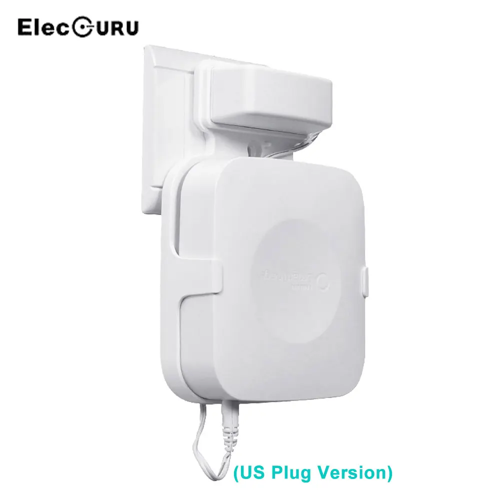 

Wall Mount Holder for Samsung SmartThings Hub(US Plug Version) Sturdy Stylish Wall Bracket Smart Cable Arrangement White
