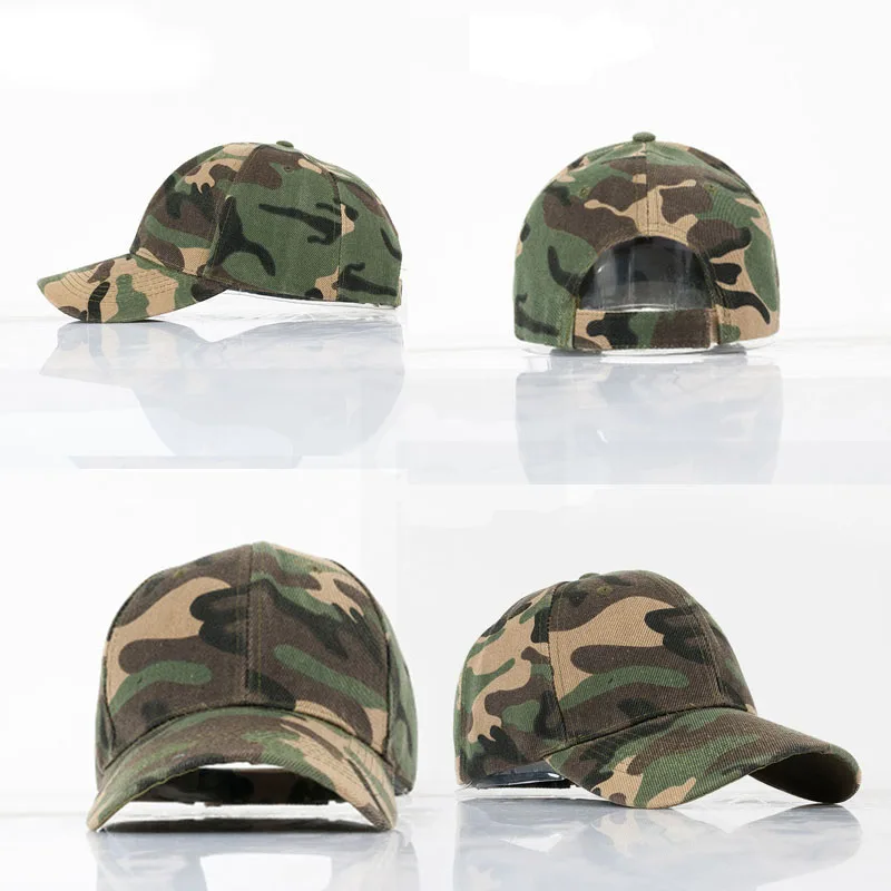 Пустые простые камуфляжные подходящие шляпы мужские армейские военные кепки