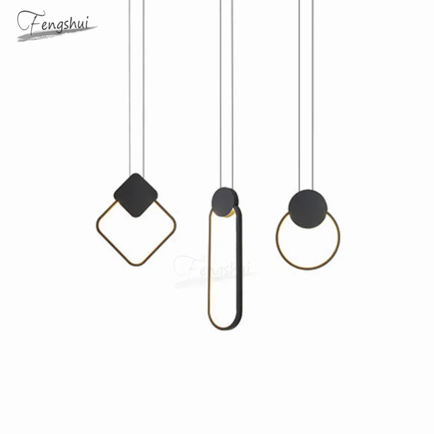 Скандинавский светодиодный подвесной светильник для столовой Современная