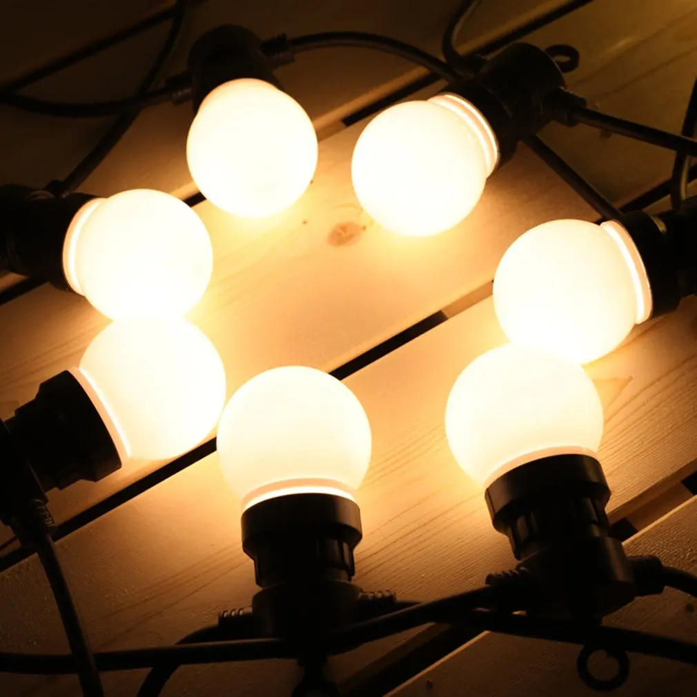 

5m 10LED Globe Fairy String Light Christmas Garland Wedding Bulb Solar Lamp Outdoor For Party Holiday Garden Patio Decor Light