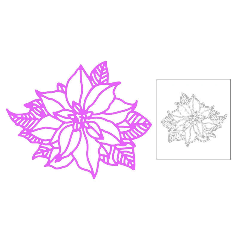 

2020 New Plant Embossing Metal Cutting Dies For DIY Layering Flower Cut Decoration Greeting Card and Paper Scrapbooking No Stamp