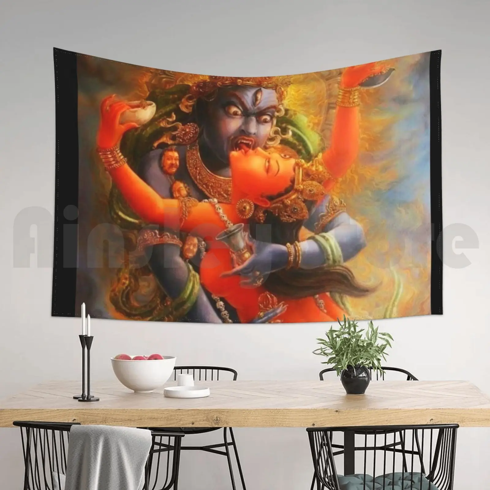 Гобелен Будда Шакти шляпа Новый любовь Тантра духовный |