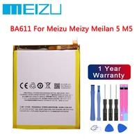 meizu 100 original 3070mah ba611 battery for meizu m5 meizy meilan 5 phone lastest produce high quality batteryfree tools