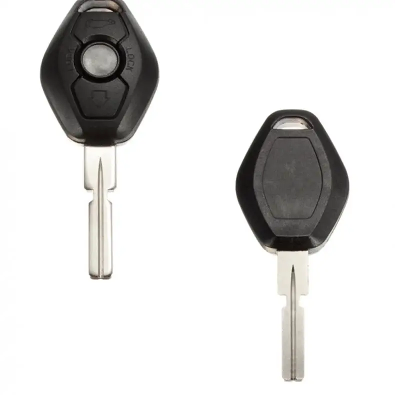 433 МГц замена 3 кнопки дистанционного Управление ключ необработанное лезвие с