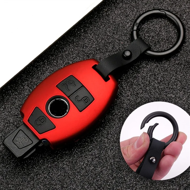 

2019 Fashion ABS+Silica gel Carbon fiber Car Key protect Case cover For Mercedes benz A B R G Class GLK GLA W204 W251 W463 W176