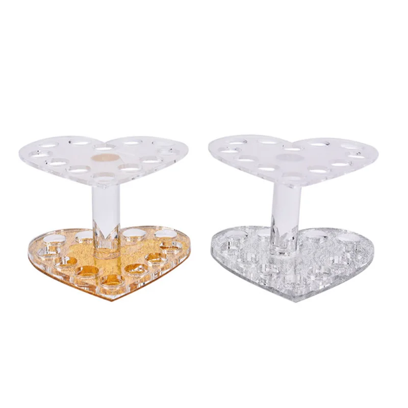 Держатель для ручки лака ногтей Полка дизайна дисплей макияж дизайн акриловый