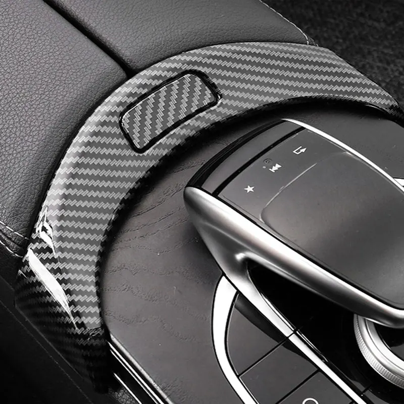 Car Center Console Armrest Box Buttons Frame Decoration Sticker Trim for Mercedes Benz C Class W205 GLC X253 2015-2021 | Автомобили и